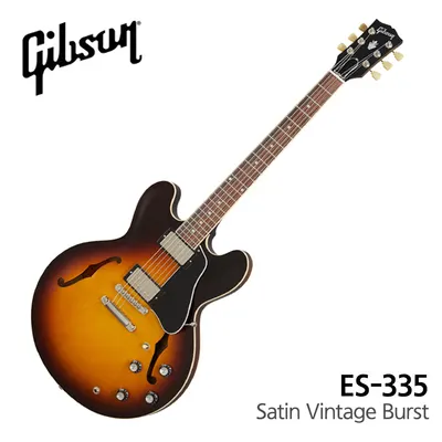 Gibson USA ES-335 Satin Vintage Burst (ES35S00SVNH1)