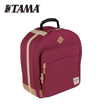 TAMA 스네어드럼케이스 POWERPAD DESIGNER SNARE DRUM BAG 6.5X14 와인