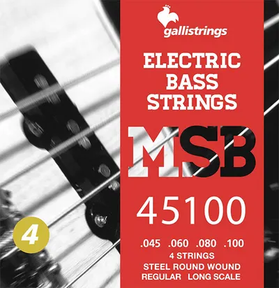 Galli String - MSB 45100 (045-100) / 스테인리스 베이스 스트링