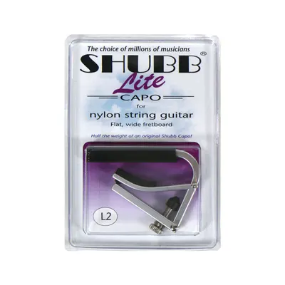 Shubb 가벼운 기타카포 Capo Lite L2 (Nylon String)