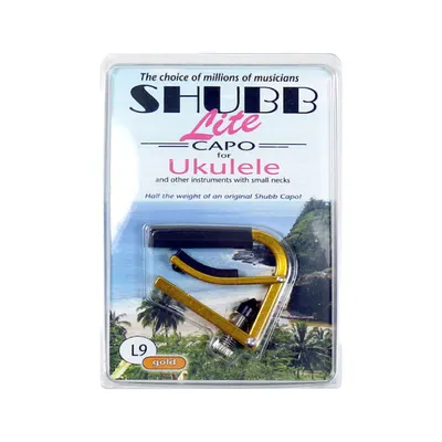 Shubb 우쿨렐레용 Capo Lite L9 Gold (Ukulele)