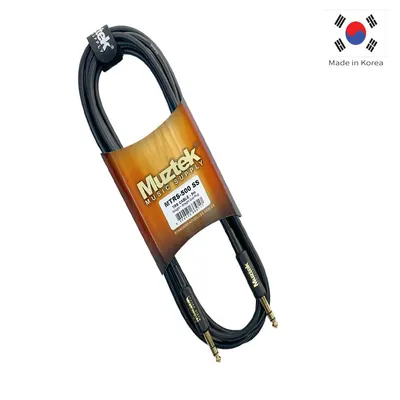 Muztek 케이블 TRS Stereo Cable 5m Straight+Straight MTRS-500 SS