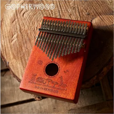 고퍼우드 Gophper wood 칼림바 GK-17LM 키이탈 방지 올솔리드 칼림바