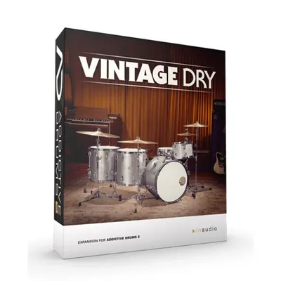 XLN Audio Vintage Dry 드럼 가상악기 엑스엘엔오디오 빈티지드라이