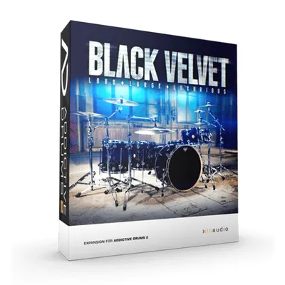 XLN Audio Black Velvet 드럼 가상악기 엑스엘엔오디오 블랙벨뱃