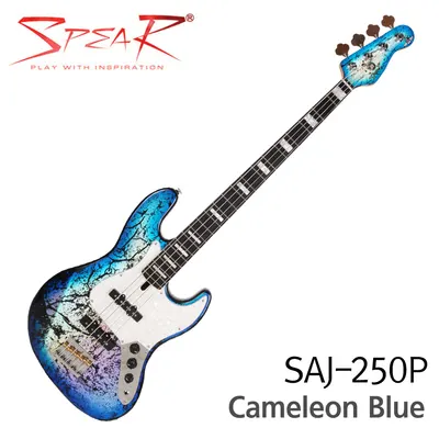 Spear 스피어 일렉베이스 SAJ-250P Chameleon Blue