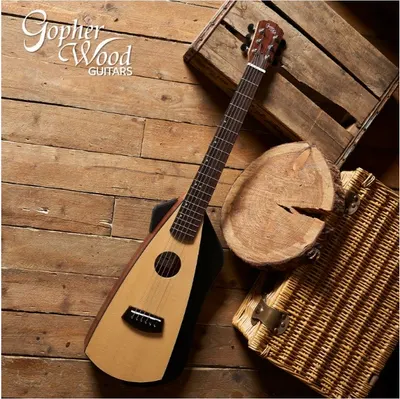 고퍼우드 Gopher Wood 통기타 i-Trekking 여행용 미니기타
