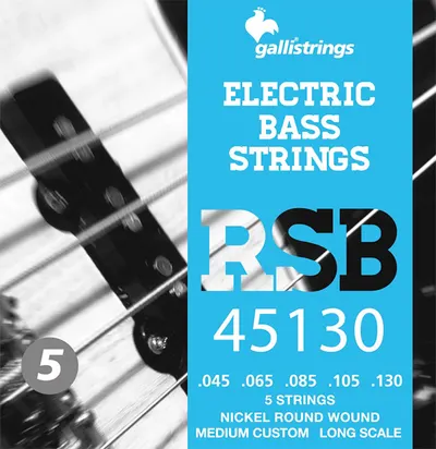 Galli String - RSB 45130 (045-130) / 니켈 5현 베이스 스트링