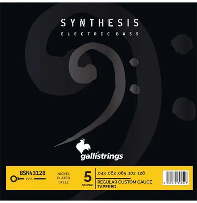 Galli String - BSN 43128 Medium (043-128) / 하이브리드 5현 베이스 스트링