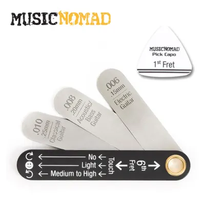 Music Nomad 뮤직 노마드 트러스로드 게이지 체크 툴 Precision Truss Rod Gauge with Pick Capo (MN600)
