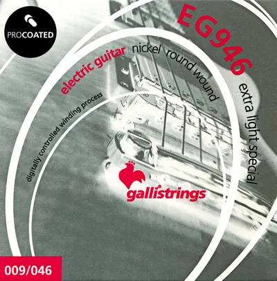 Galli String - Pro Coated EG0946 (009-046) / 코팅 일렉기타 스트링
