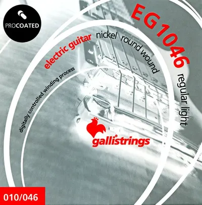Galli String - Pro Coated EG1046 (010-046) / 코팅 일렉기타 스트링