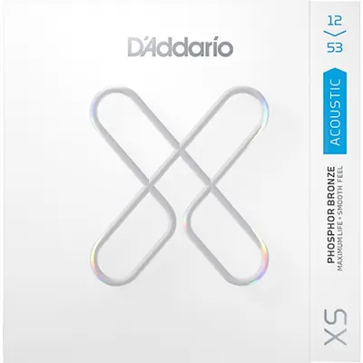 다다리오의 차세대 코팅현 Daddario 어쿠스틱 스트링 [XSAPB1253] 012-053 / XS Acoustic Phosphor Bronze Light