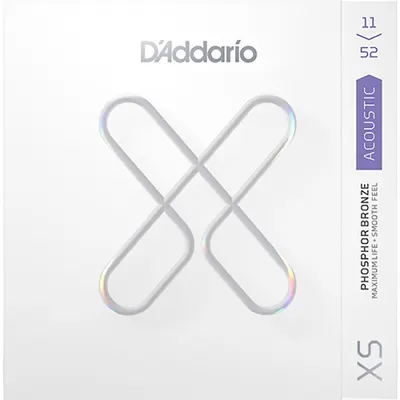 다다리오의 차세대 코팅현 Daddario 어쿠스틱 스트링 [XSAPB1152] 011-052 / XS Acoustic Phosphor Bronze Custom Light