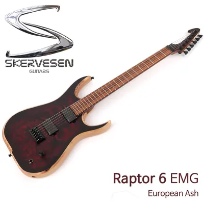 M A S T E R P I E C E Skervesen Raptor 6 EMG-5766 ABM 브릿지 / 스커베슨 랩터 6 / 유러피언 애쉬