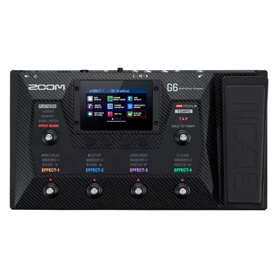 ZOOM G6 기타 멀티 이펙트 프로세서