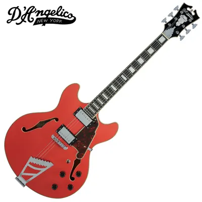 D.Angelico 디안젤리코 Premier DC Stairstep / Fiesta Red