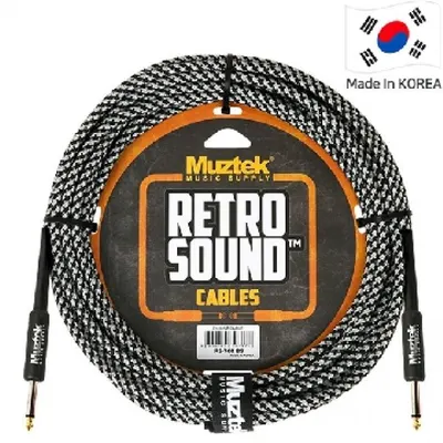 Muztek 악기케이블 Retro Sound Cable 7m [RS-700 BS]