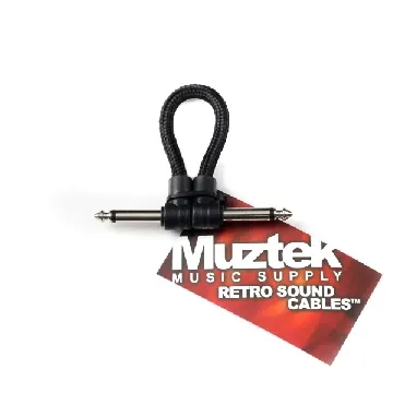 Muztek 패치케이블 RETRO SOUND PATCH RS-15 (15cm)