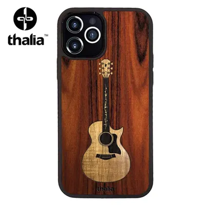 Thalia 아이폰 12 & 12 PRO 케이스 Santos Rosewood/GS Inlaid Guitar