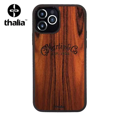 Thalia 아이폰 12 & 12 PRO 케이스 Santos Rosewood/Martin Logo