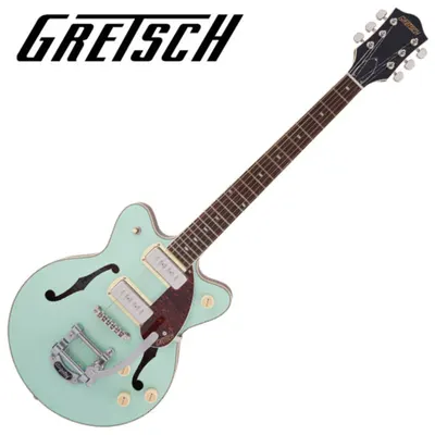 Gretsch 그레치 일렉기타 STREAMLINER G2655T-P90 with Bigsby, FideliSonic 90 pickups 2 Tone Mint Metallic 그레치 더블컷 주니어 세미할로우 바디