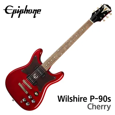 에피폰 Epiphone 일렉기타 Wilshire P-90s Cherry (EOWLCHNH1)