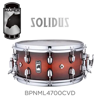 MAPEX 마펙스 스네어 Black Panther Snare SOLIDUS (BPNML4700CVD)