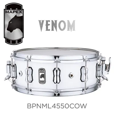 MAPEX 마펙스 스네어 Black Panther Snare VENOM (BPNML4550COW)