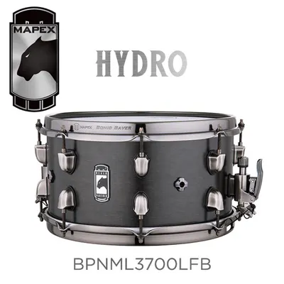 MAPEX 마펙스 스네어 Black Panther Snare HYDRO (BPNML3700LFB)