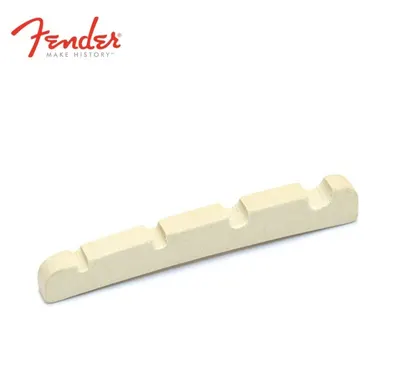 Fender 정품 재즈베이스용 너트 Jazz Bass Pre-Slotted Micarta String Nut (2pcs) (004-8649-049)
