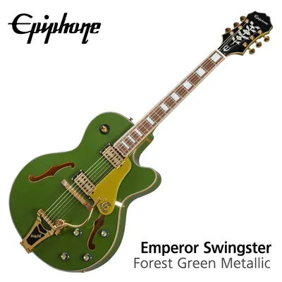 에피폰 Epiphone 일렉기타 Emperor Swingster Forest Green Metallic (ETS2FGMGB1)