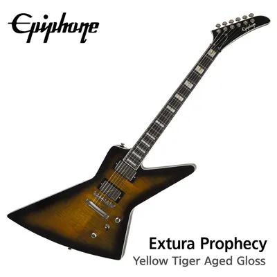 에피폰 Epiphone 일렉기타 Extura Prophecy Yellow Aged Gloss (EIXYYTABNH1)