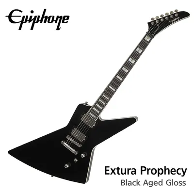 에피폰 Epiphone 일렉기타 Extura Prophecy Black Aged Gloss (EIXYBAGBNH1)