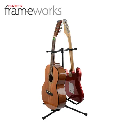 Gator Frameworks 게이터 더블 2단 기타스탠드 Double Guitar Stand (GFW-GTR-2000)