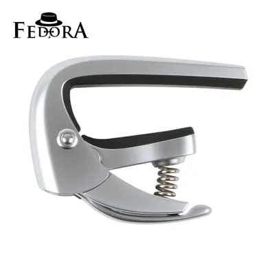 FEDORA 페도라 원터치 기타 카포 크롬 무광 FCG03-CR