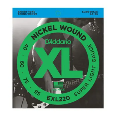 Daddario 베이스기타 스트링 SUPER LIGHT 040-095 [EXL220]
