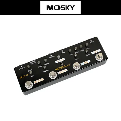 Mosky 멀티이펙터 Multi Effect SOL918 / 모스키 멀티이펙터 (어댑터 미포함)