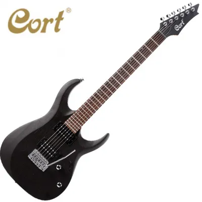 Cort 일렉기타 X100 Black OPBK (Open Pore) 콜트 기타