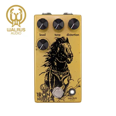 Walrus Audio 이펙터 Iron Horse V3 Distortion / LM308 하이-게인 디스토션