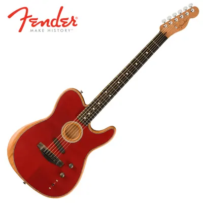 Fender USA American Acoustasonic Telecaster Crimson Red (097-2018-238)