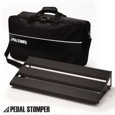 [PedalStomper] S50-BK - Studio 50 Black with Deluxe Case - 페달스톰퍼 마스터(3단프레임) 50cm, 블랙보드 & 디럭스 케이스 - 페달보드, 이펙터보드
