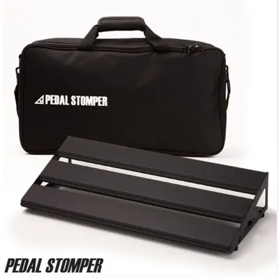 [PedalStomper] S50S-BK - Studio 50 Black with Simple Case - 페달스톰퍼 마스터(3단프레임) 50cm, 블랙보드 & 심플 케이스 - 페달보드, 이펙터보드