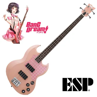 ESP 베이스 BanG Dream Poppin Party VIPER BASS Rimi