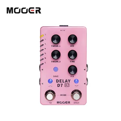 MOOER AUDIO 이펙터 D7 X2 딜레이