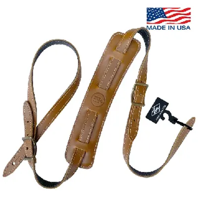 LM Products 스트랩 Vintage Pad Pullup Leather - Gold