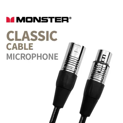 Monster 캐논케이블 Classic Microphone - XLRs (CLAS-M) 30ft