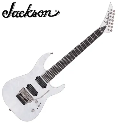 Jackson 일렉기타 Pro Series Soloist™ SL7A MAH - Unicorn White