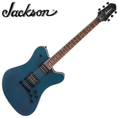 Jackson 일렉기타 X Series SIG Mark Morton Dominion™ DX2FM - Transparent Blue