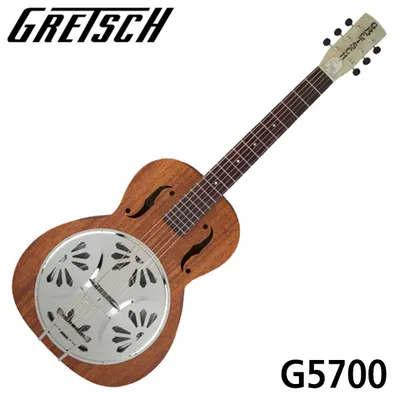 Gretsch 통기타 G9200 Boxcar - Round Neck, Resonator Guitar 라조네이터 기타